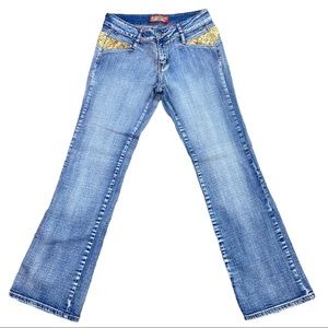 Woman’s Boom Boom Sequin accent jeans size 11
